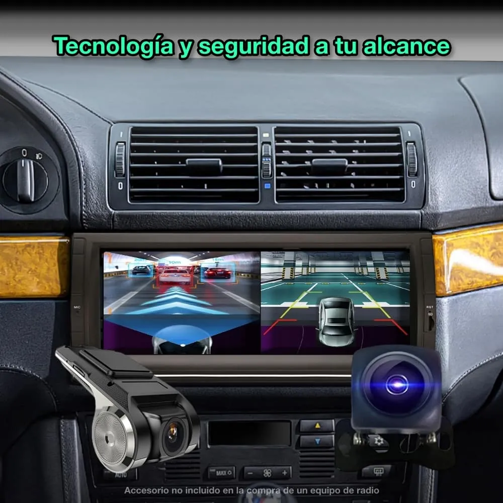 BMW Serie 5 E39, X5 E53 1995-2006, 10,25” Pulgadas - Imagen 7