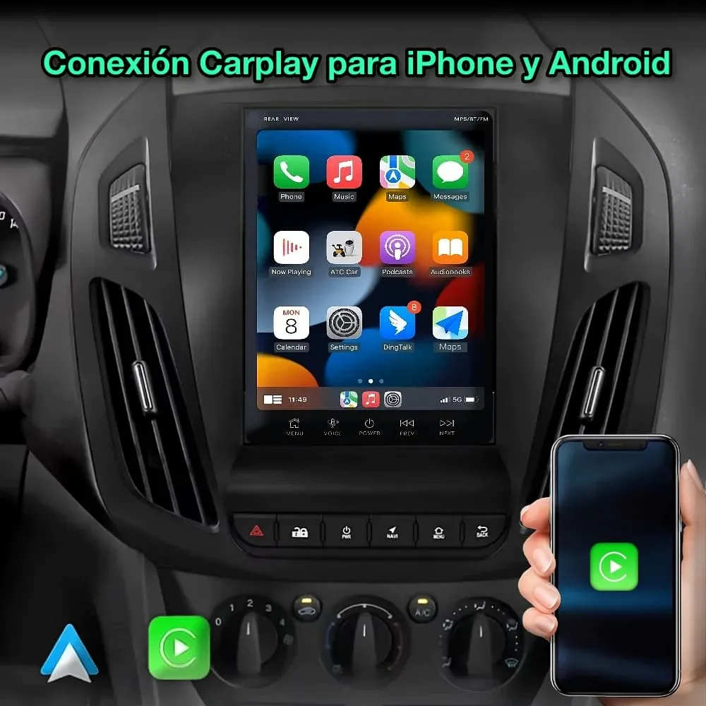 Ford Transit Connect / Tourneo Connect pantalla 9,7” - Imagen 2